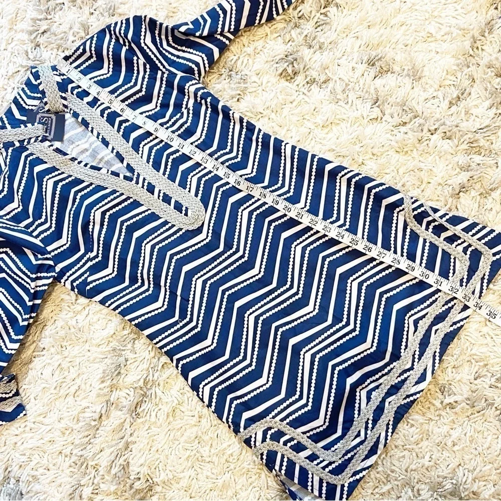 NWTs Sail to Sable | Cotton Braided Detail Cotton Tunic Dress Size 1 (Small)